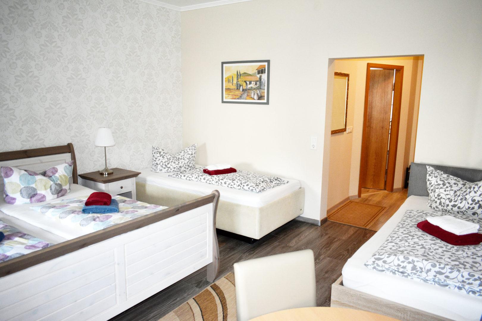Fünfbettzimmer – Pension am Schloss